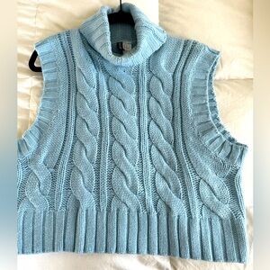 Women's baby blue Knit Sweater